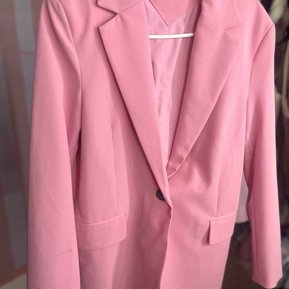 Chic Pink Blazer